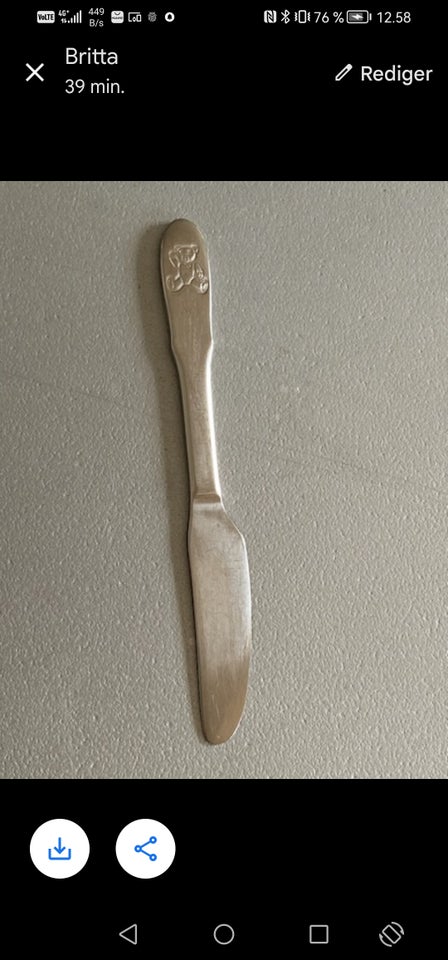 Bestik Kniv Georg Jensen