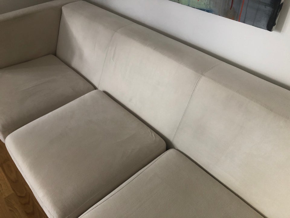 Sofa, alcantara, 3 pers.