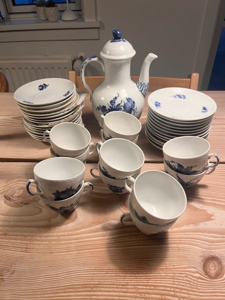 Porcelæn Blå blomst kaffekopper