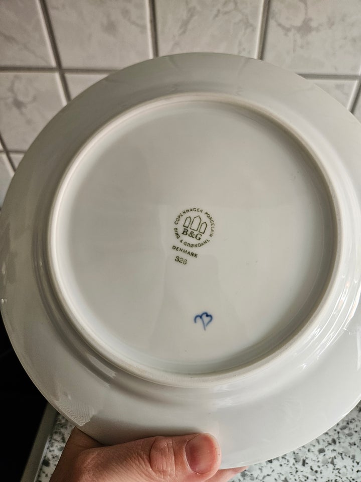 Porcelæn Frokosttallerkener