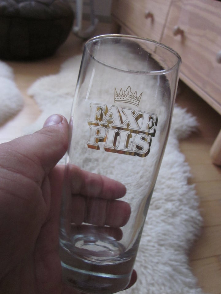 Øl FAXE PILS ølglas