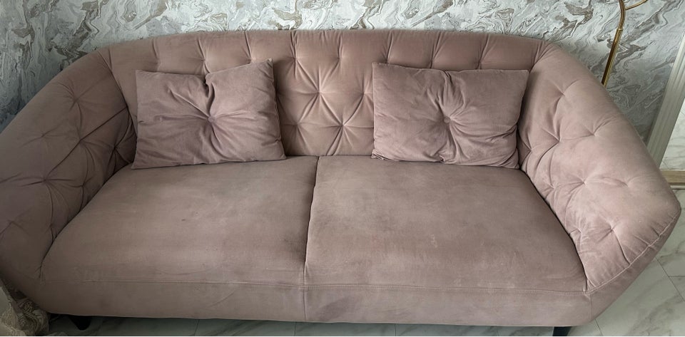 Sofa velour 3 pers