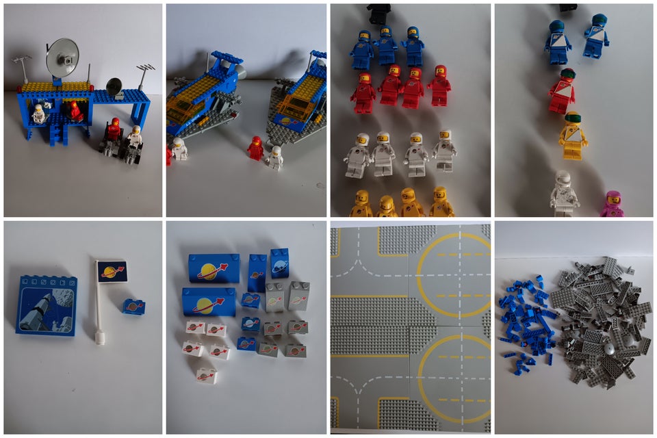 Lego Space, Dele til bl.a.