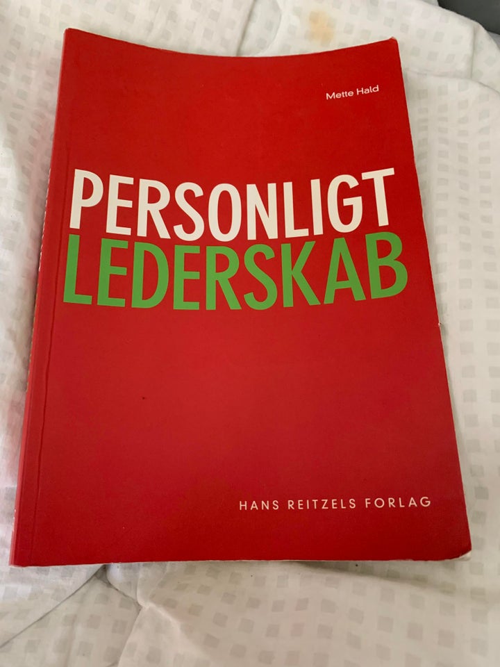 Personligt lederskab Mette Hald