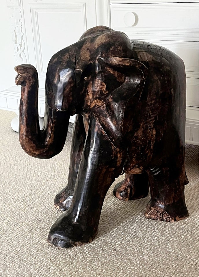 Stor  Unik Elefant Skulptur