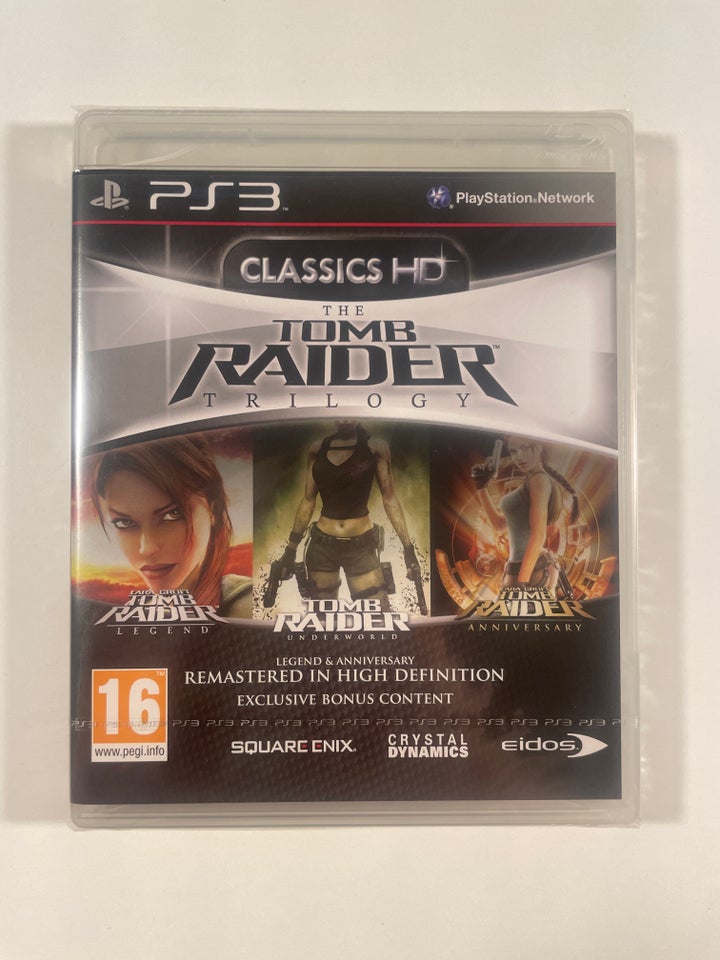 (Nyt i folie) Tomb Raider Trilogy