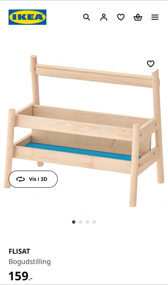 Bogkasse, IKEA, b: 49 d: 20 h: 41