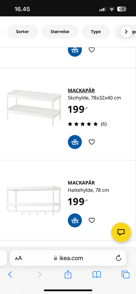 Skohylde MACKAPÄR - IKEA