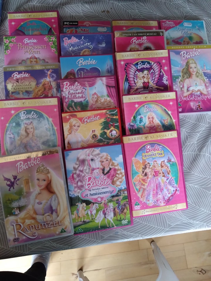 Barbie film, DVD, tegnefilm