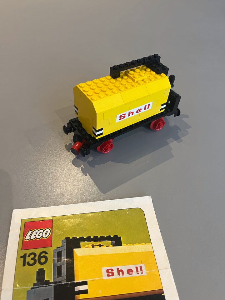 Lego Tog 136 KOMPLET MED