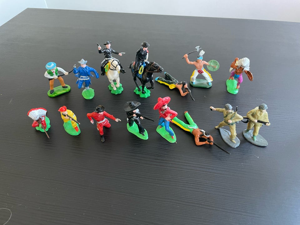 Legetøj, Plastikfigurer, Cowboys