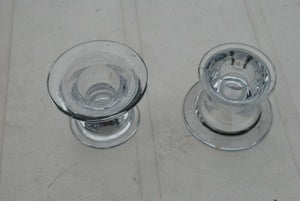 Glas Lysestager