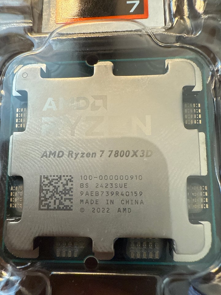 AMD Ryzen 7 7800X3D, AMD, 7800X3D