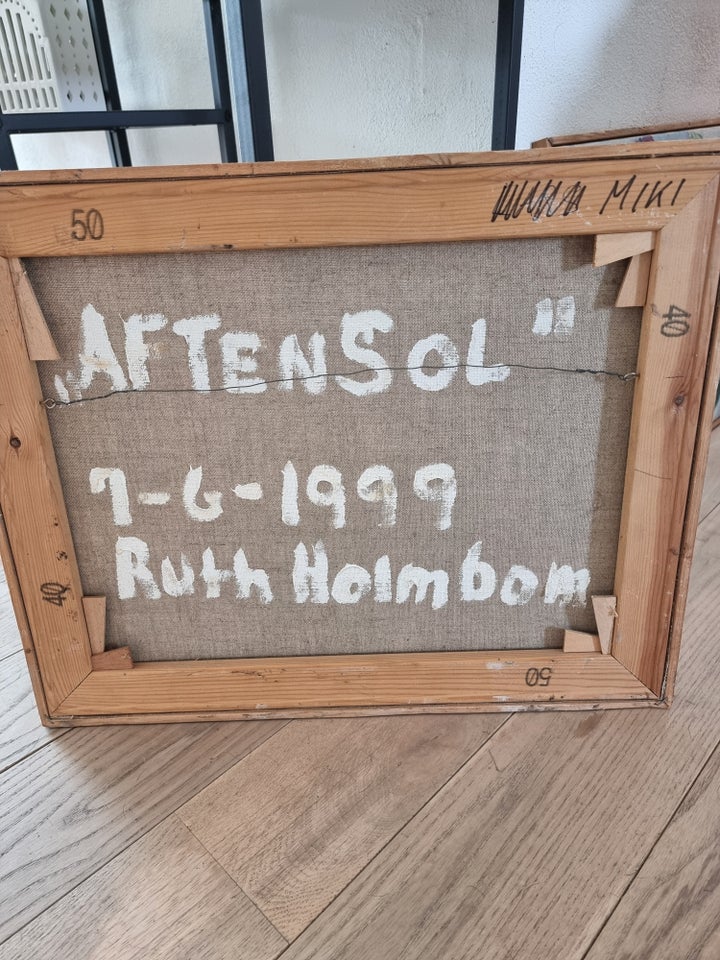 Akrylmaleri Ruth Holmbom motiv: