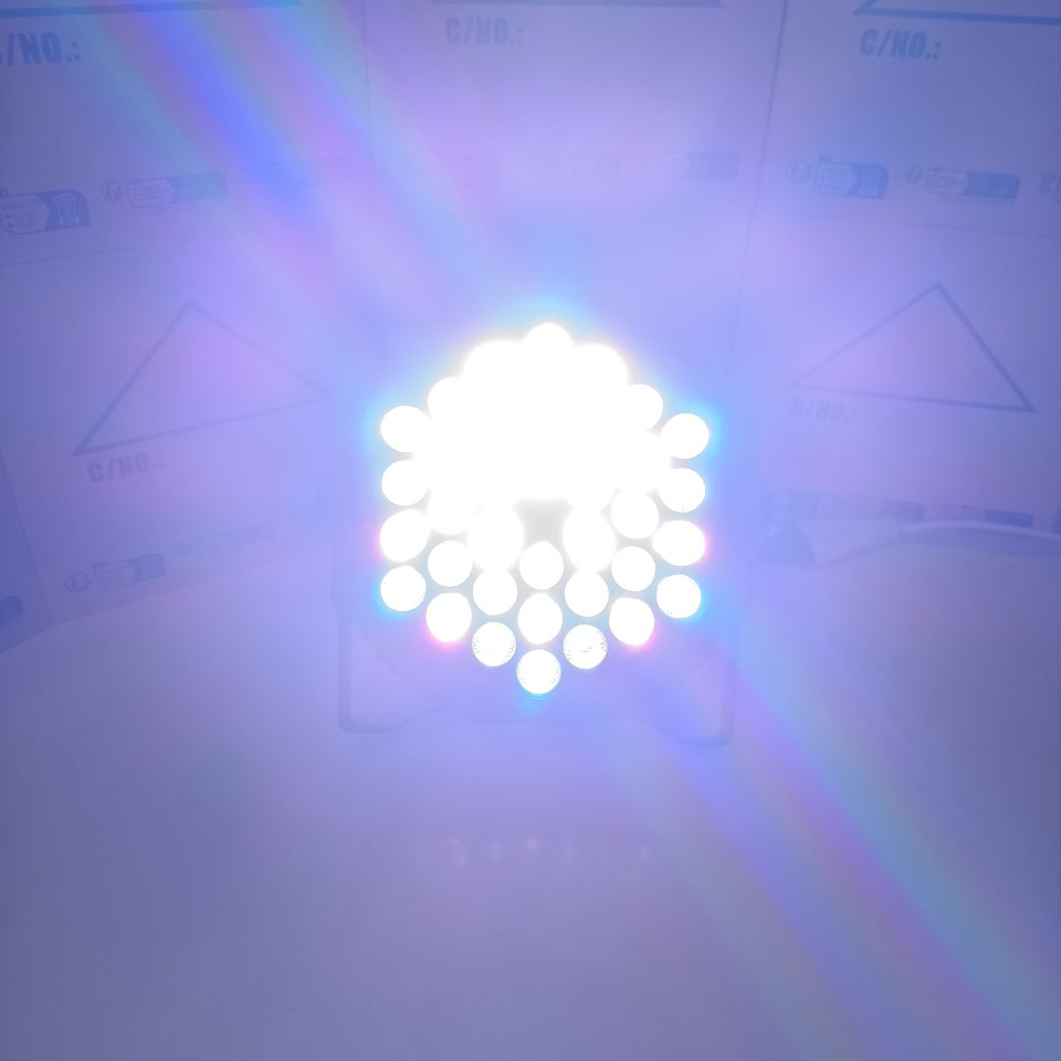 NY! 36 RGB LED Diskolys +