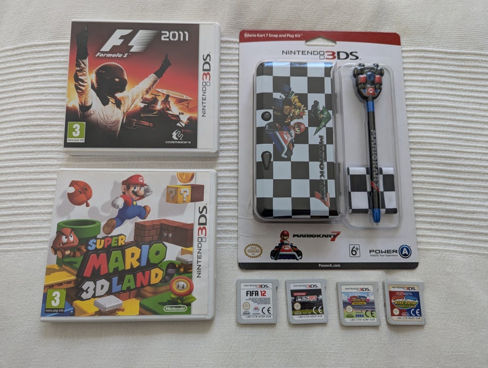 Nintendo DS + 3DS spil fra 20kr