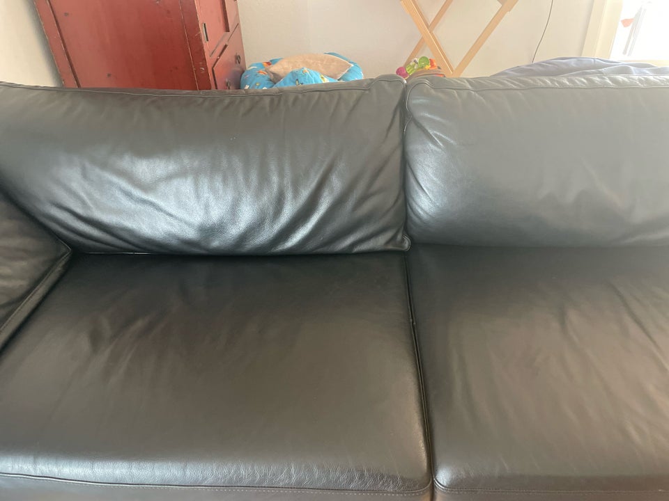 Sofa læder 3 pers