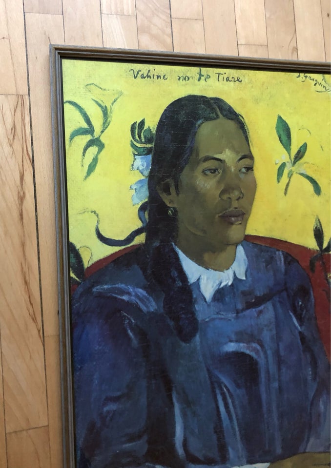 Plakat, Paul Gauguin, motiv: