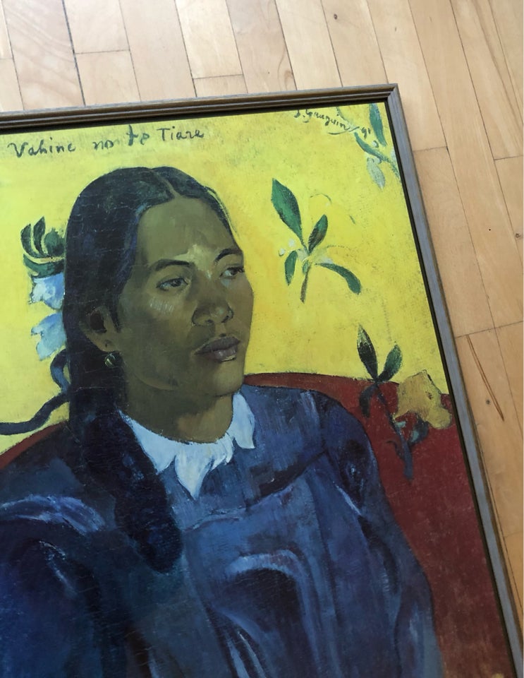 Plakat, Paul Gauguin, motiv: