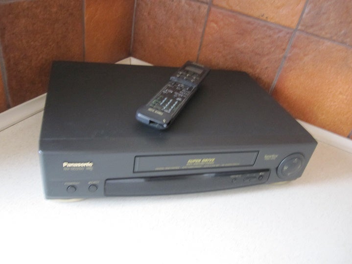 VHS videomaskine, Panasonic,