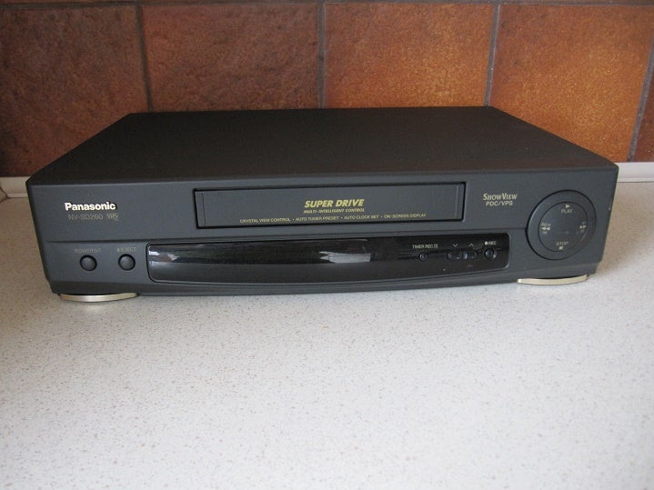 VHS videomaskine, Panasonic,