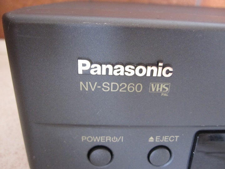 VHS videomaskine, Panasonic,