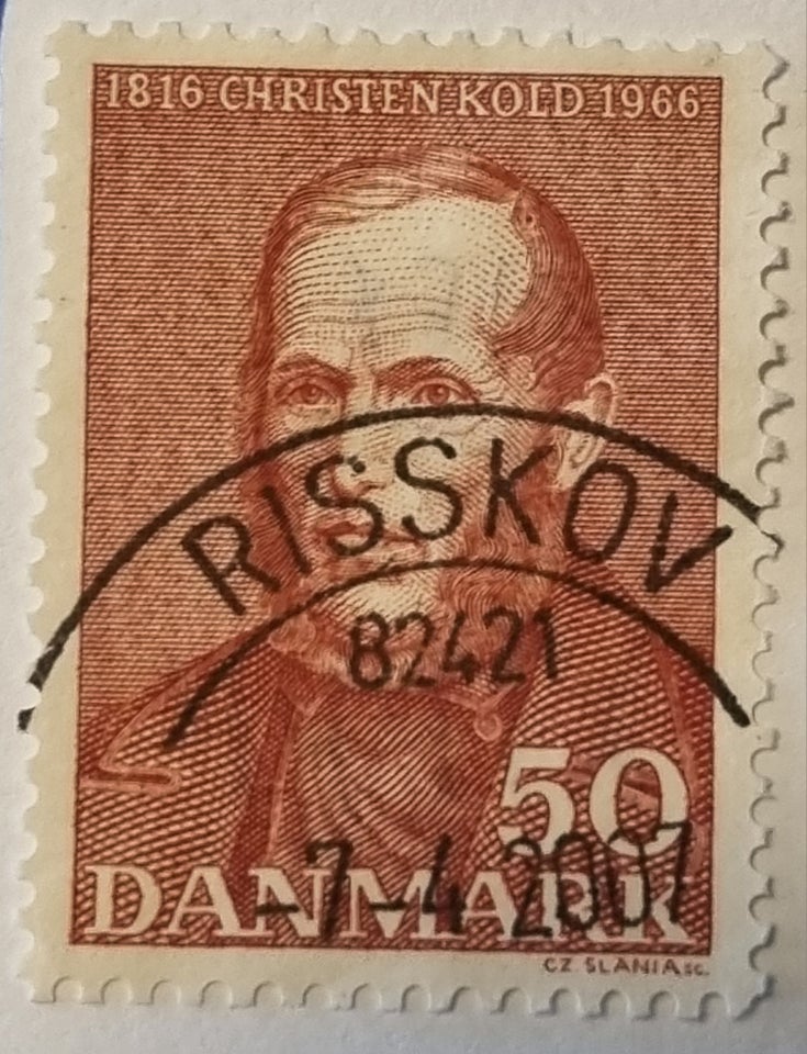 Danmark, stemplet, Variant