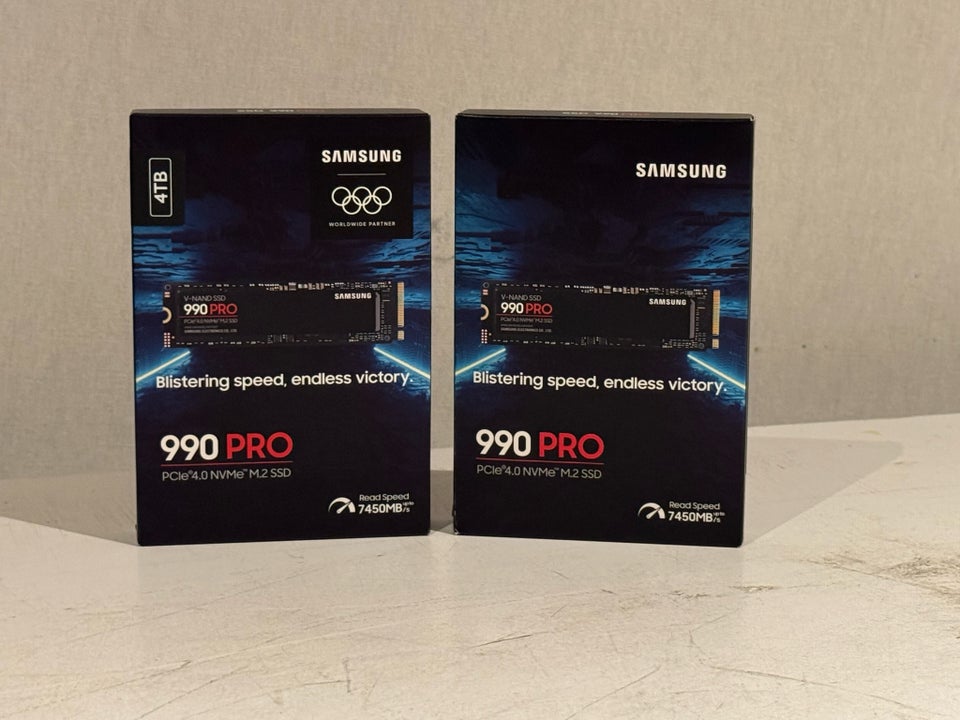 Samsung 990 Pro 4TB x 2 , 8000 GB,