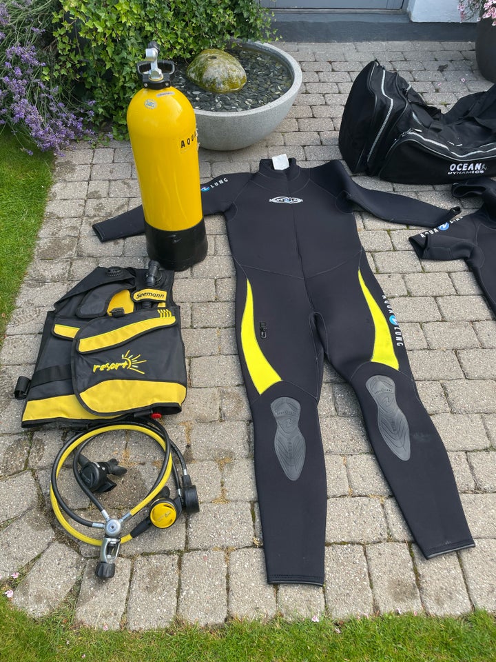 Aqua Lung scuba dykkerudstyr med