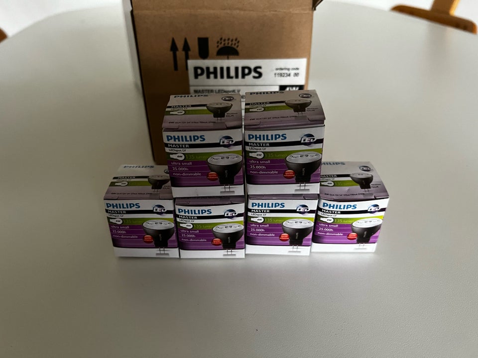 Pære Philips 6 stk nye