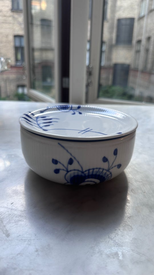 Porcelæn Opbevaringskrukke 