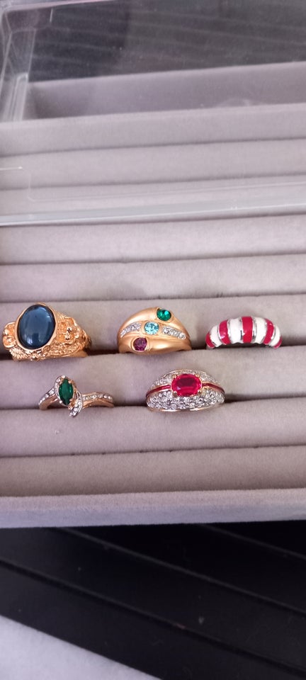 Ring, forgyldt, Vintage