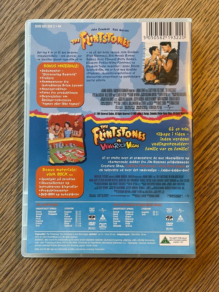 The Flintstones 1+2, DVD,