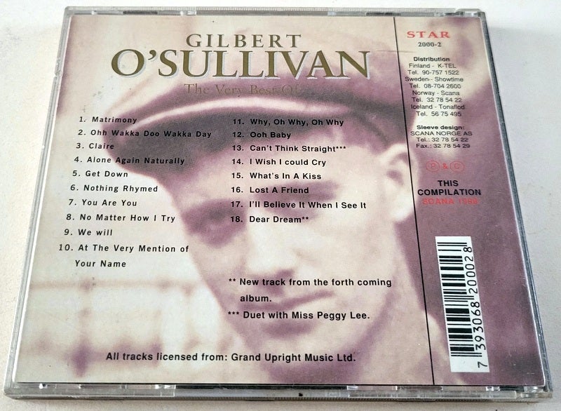 Gilbert O'Sullivan: The very best