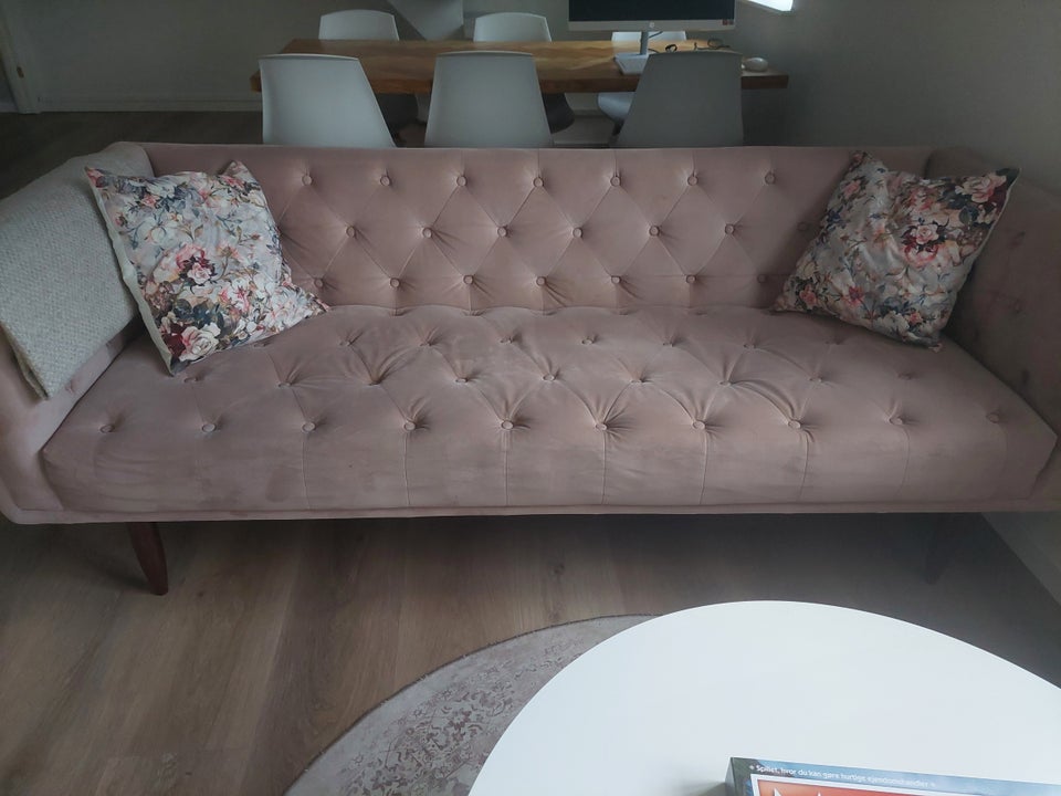 Sofa, velour, 3 pers.