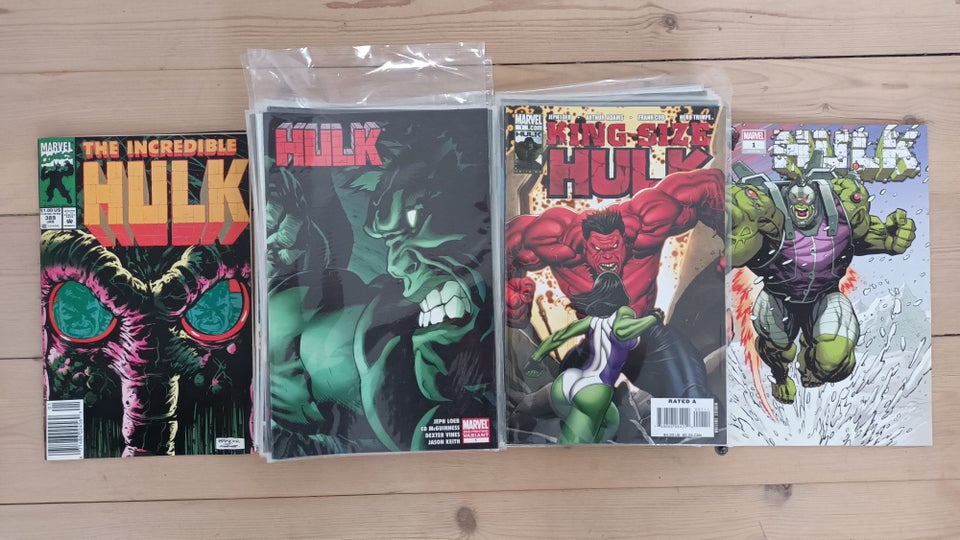 Hulk-samling, Tegneserie