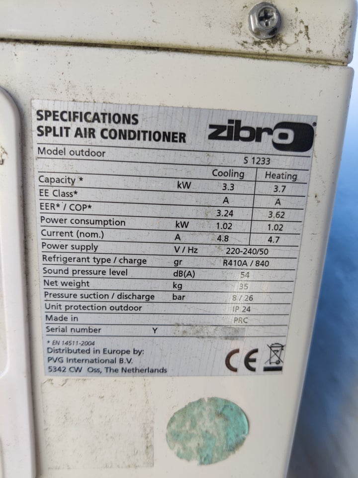 Aircondition, Zibro