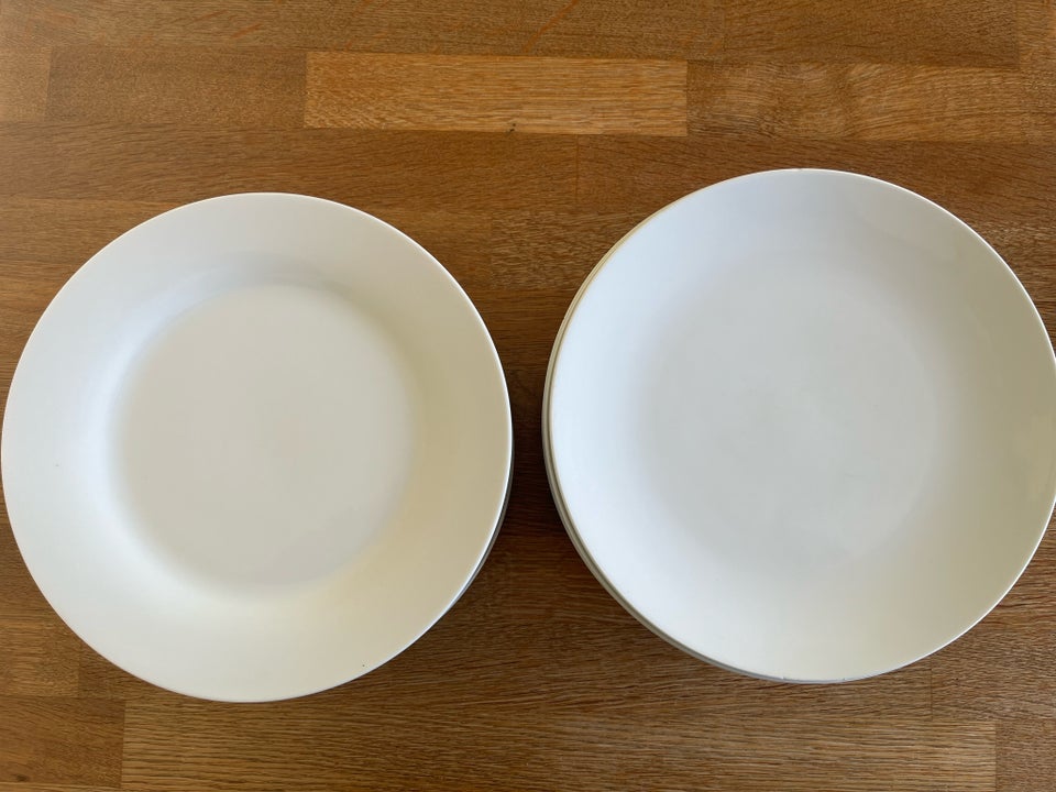 Porcelæn, Middags tallerken