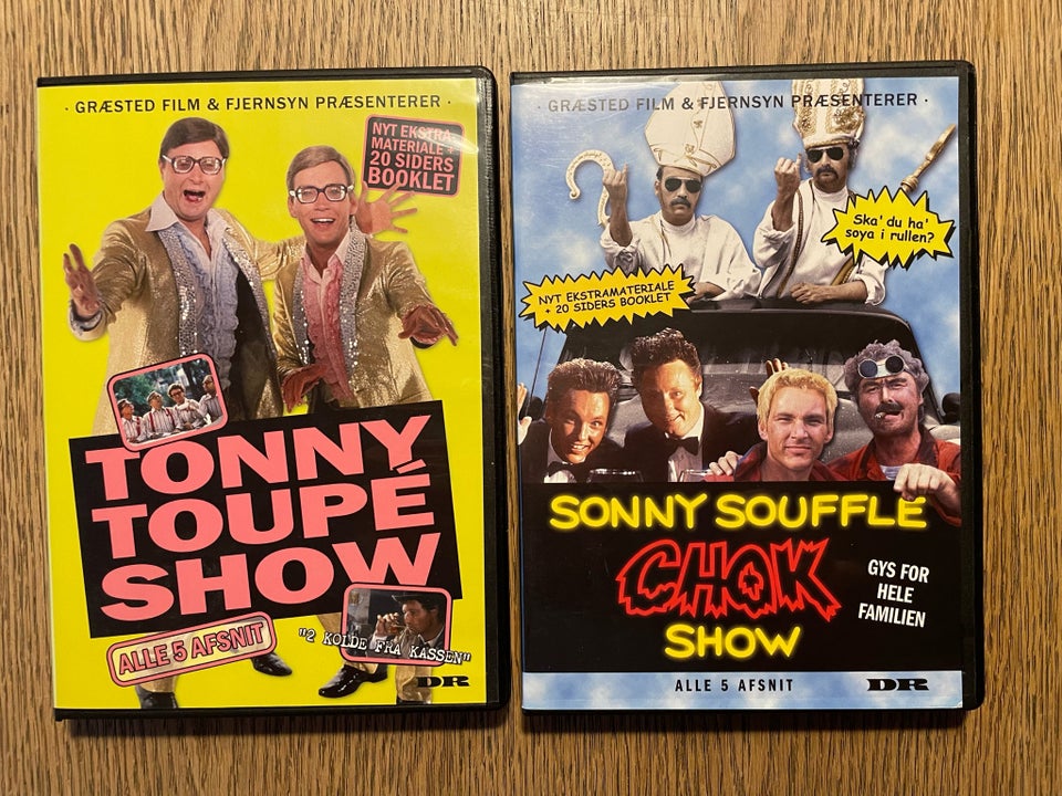 Tonny Toupé + Sonny Soufflé, DVD,