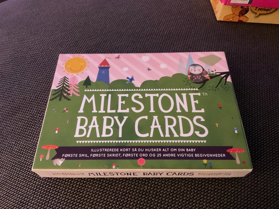 MILESTONE BABY CARDS , andet spil