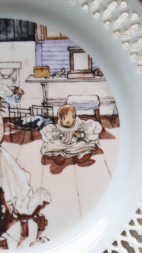 Porcelæn Tallerken CARL LARSSON