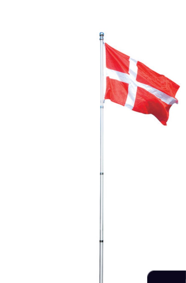 Flagstang, teleskop