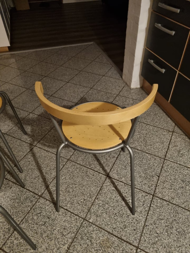 Køkkenstol Træ /stål Ikea