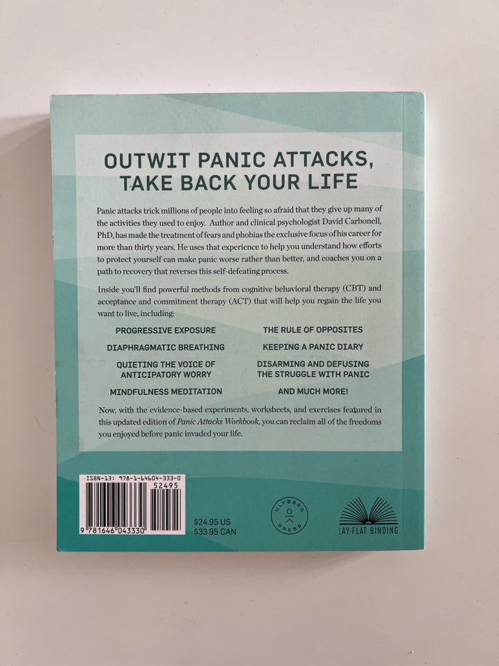 Panic Attacks workbook , emne: krop