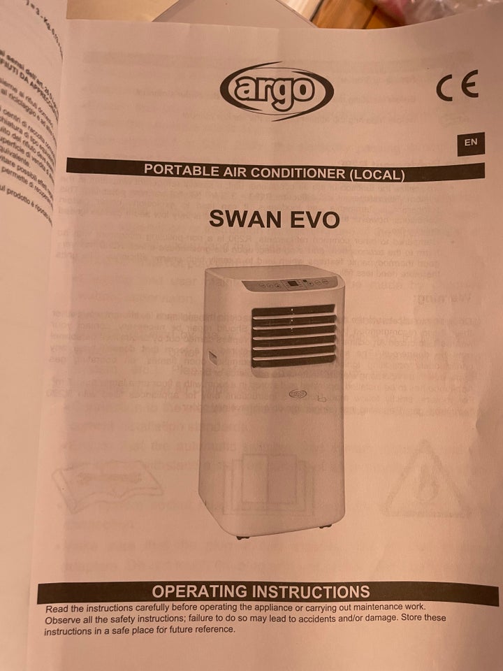 Aircondition Argo swan evo