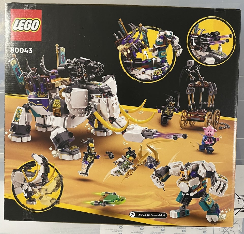 Lego andet, 80043 Yellow Tusk