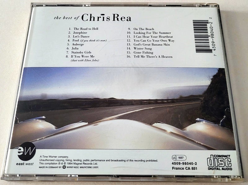 Chris Rea: The best of, rock