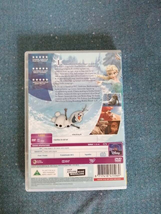 Disney's Frost/Frozen, DVD,