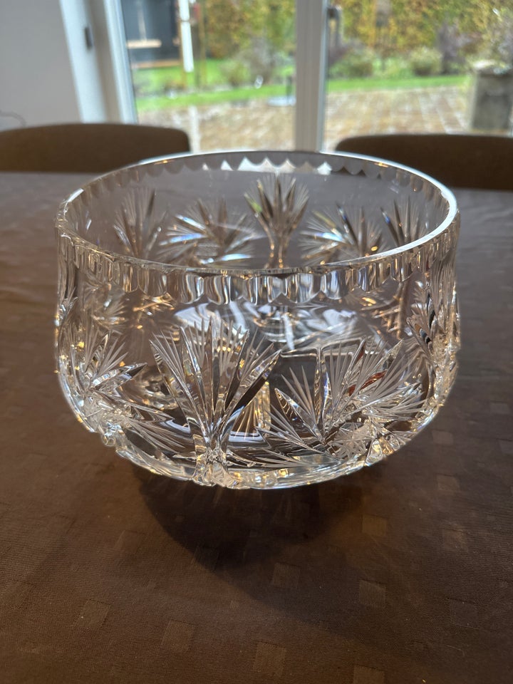 Glas Krystal skål