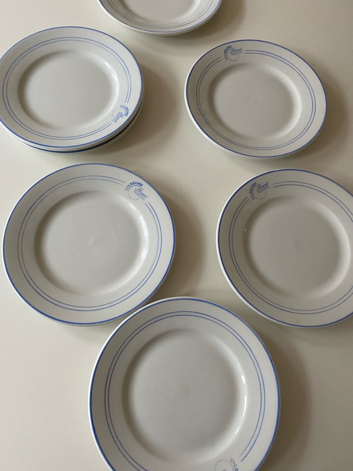 Porcelæn Frokosttallerkener